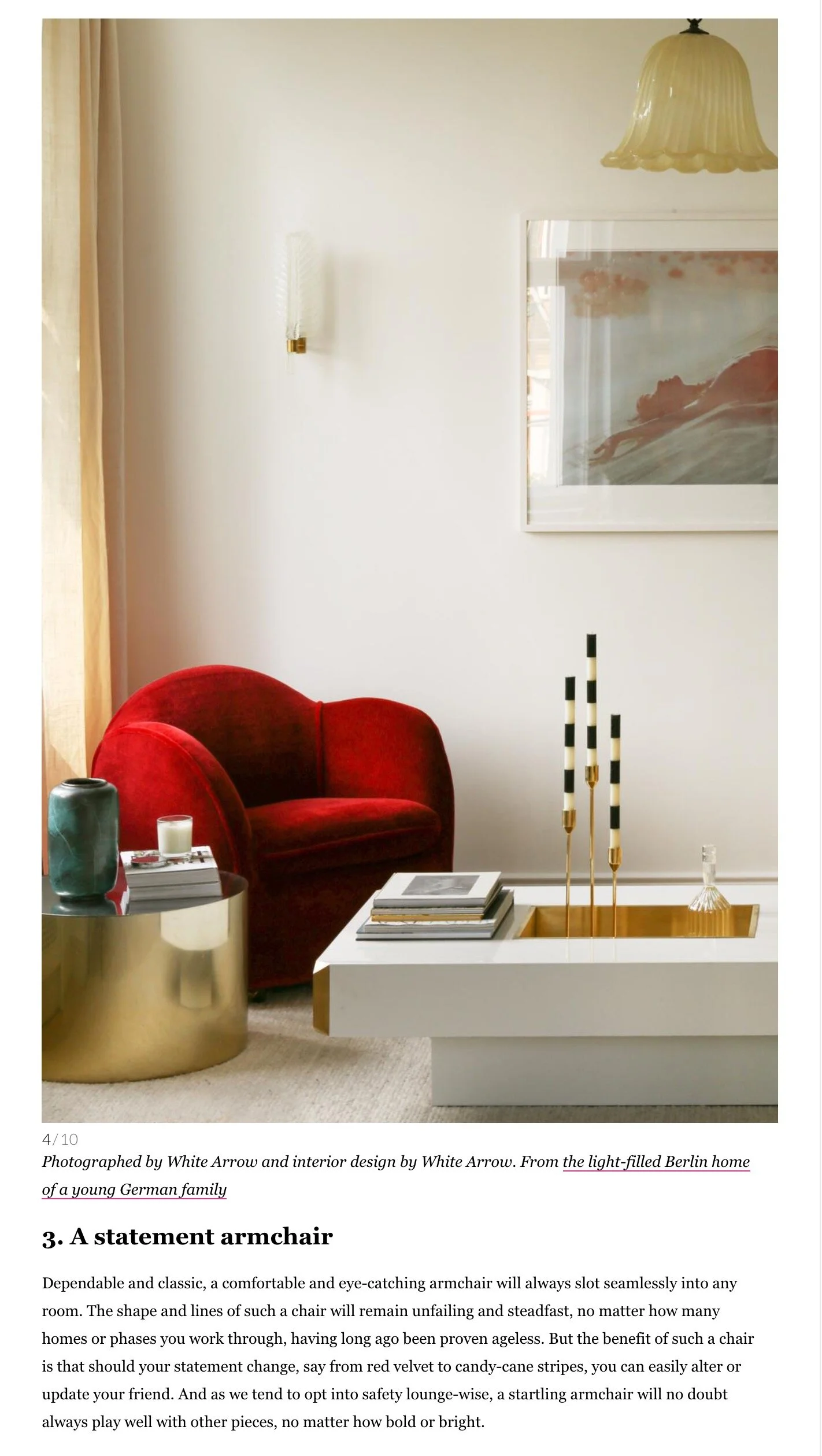 Vogue Living: 9 timeless design trends you'll never regret — White
